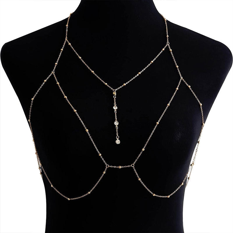 💖✨Diamanten hanger kwast ketting borstkettin