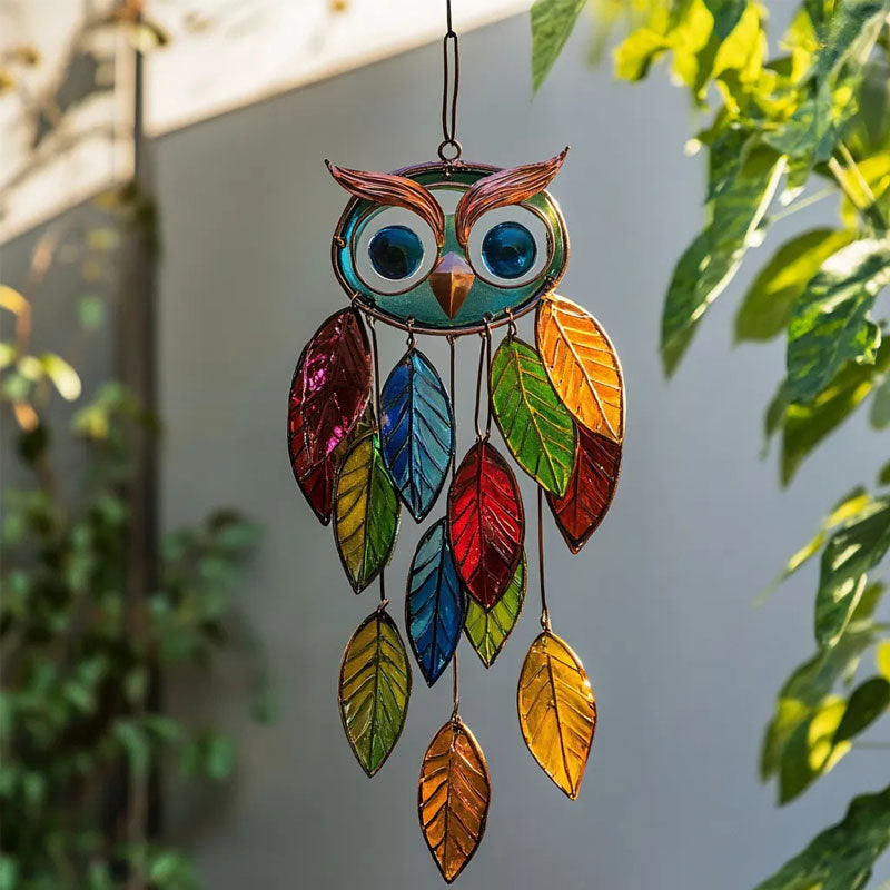 🌟 Kleurrijke uilendecoraties voor ramen en huizen 🦉