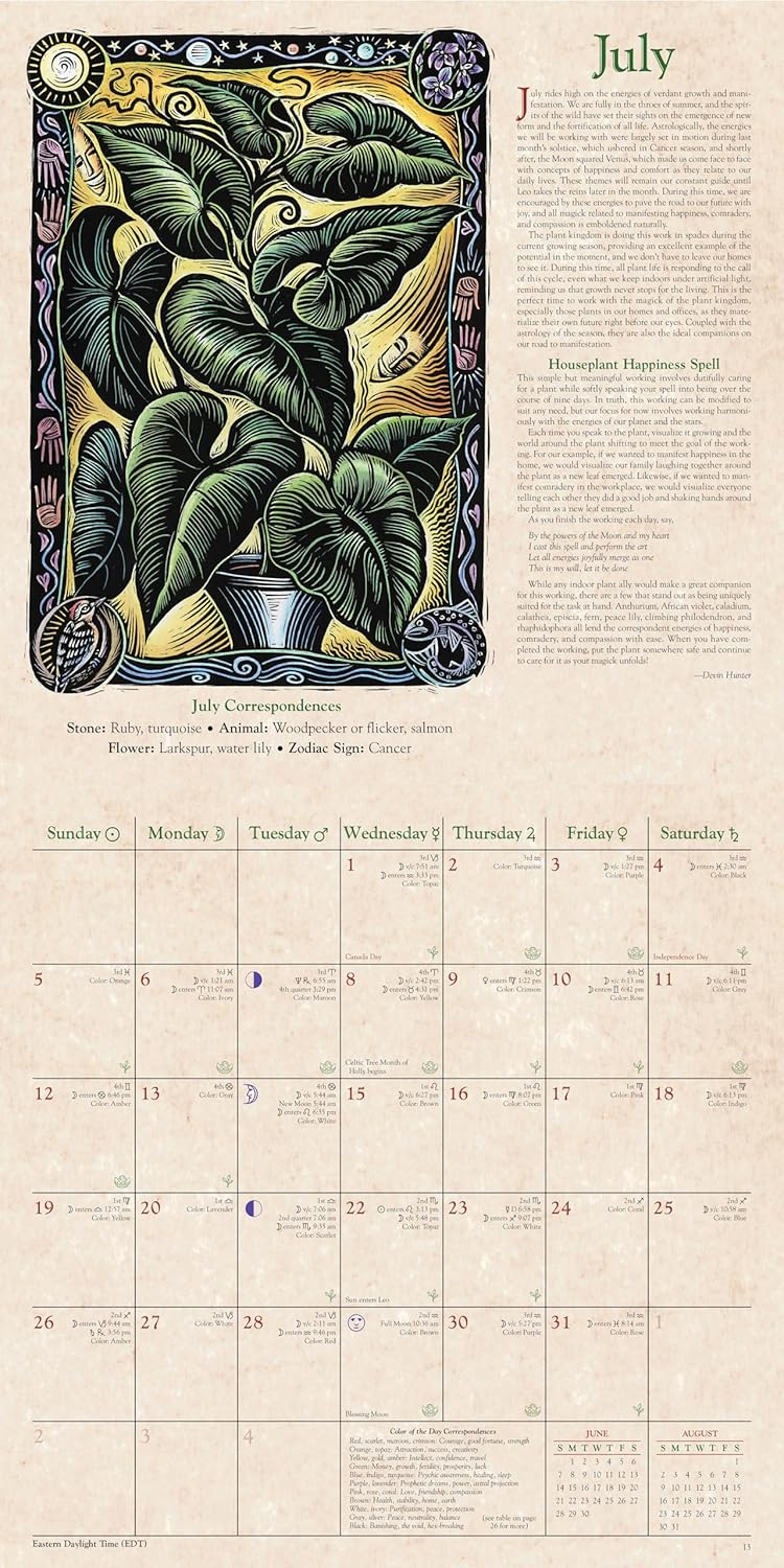 🔮✨ 2026 Heksenkalender🌙 Llewellyn's Magische Heksenkalender – Ontdek het mystieke ritme van het jaar