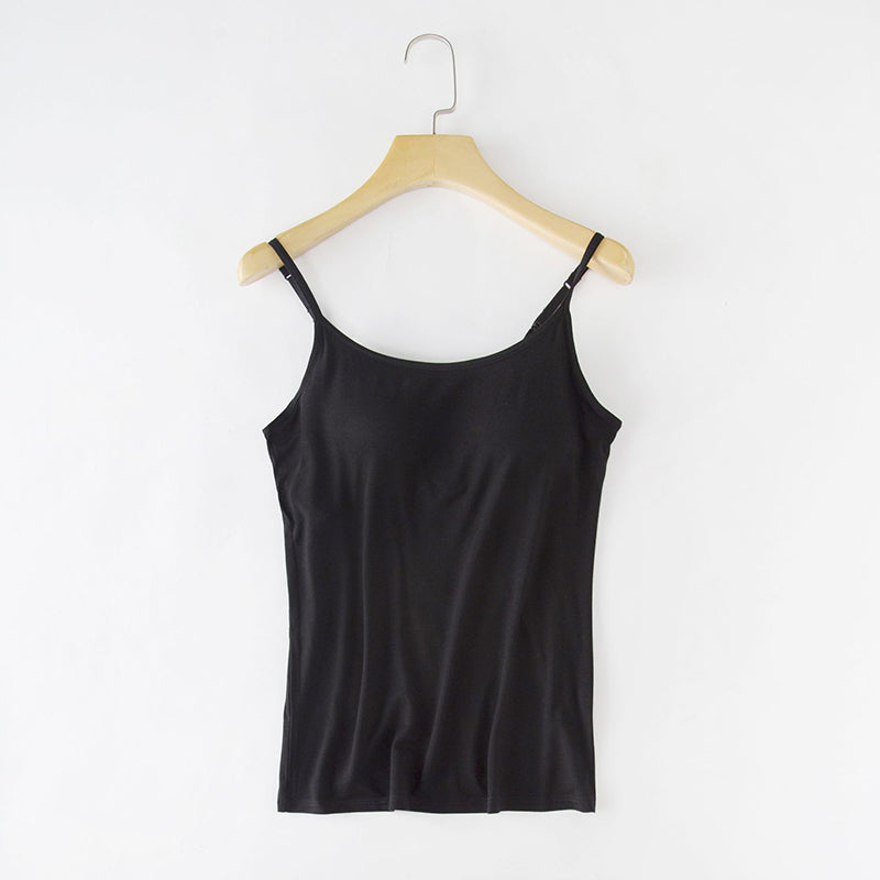 ⏳Beperkte tijd aanbieding🥰Tank met ingebouwde bh