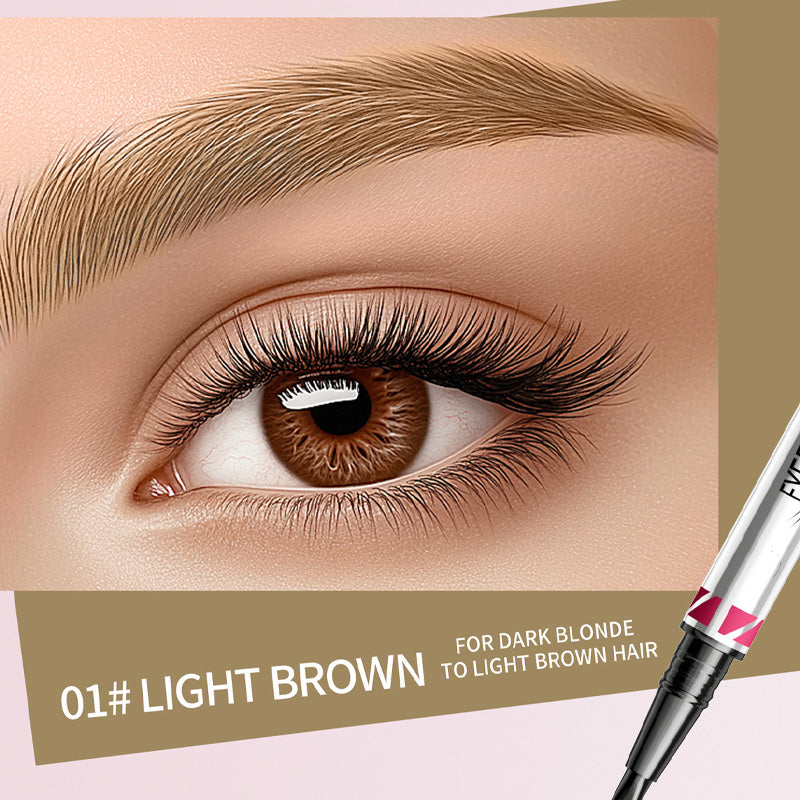 π Dubbelzijdig wenkbrauwpotlood β definieer je make-up nauwkeurig! β¨ Inclusief wimperborsteltj