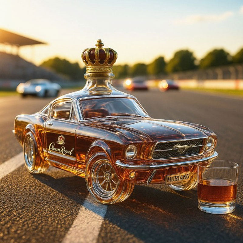 โจ Een statement van stijl en plezier โ Mustang Whiskyfles ๐ฅ๐