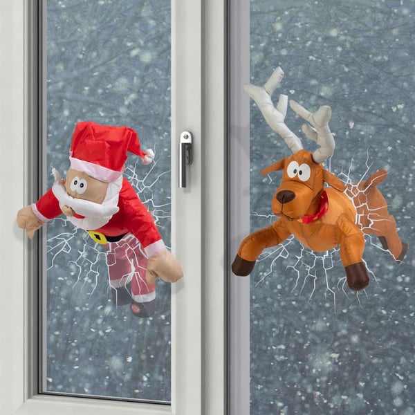 🎄Kerstman en rendier verrassingsdecoraties — direct feestelijke sfeer!🎅