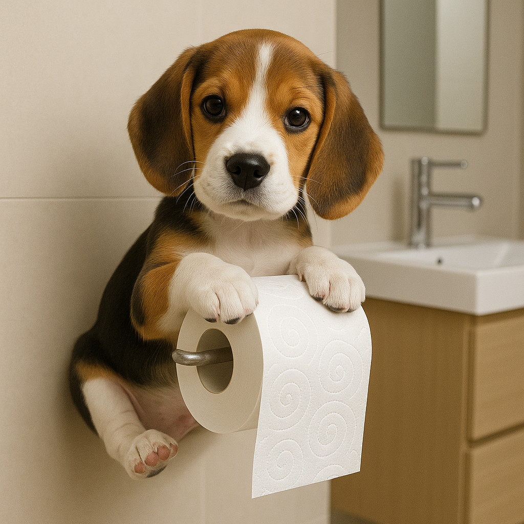 ⏳Beperkte tijd 60% korting⏳🧻Zachte papierhouder voor pupp🐕