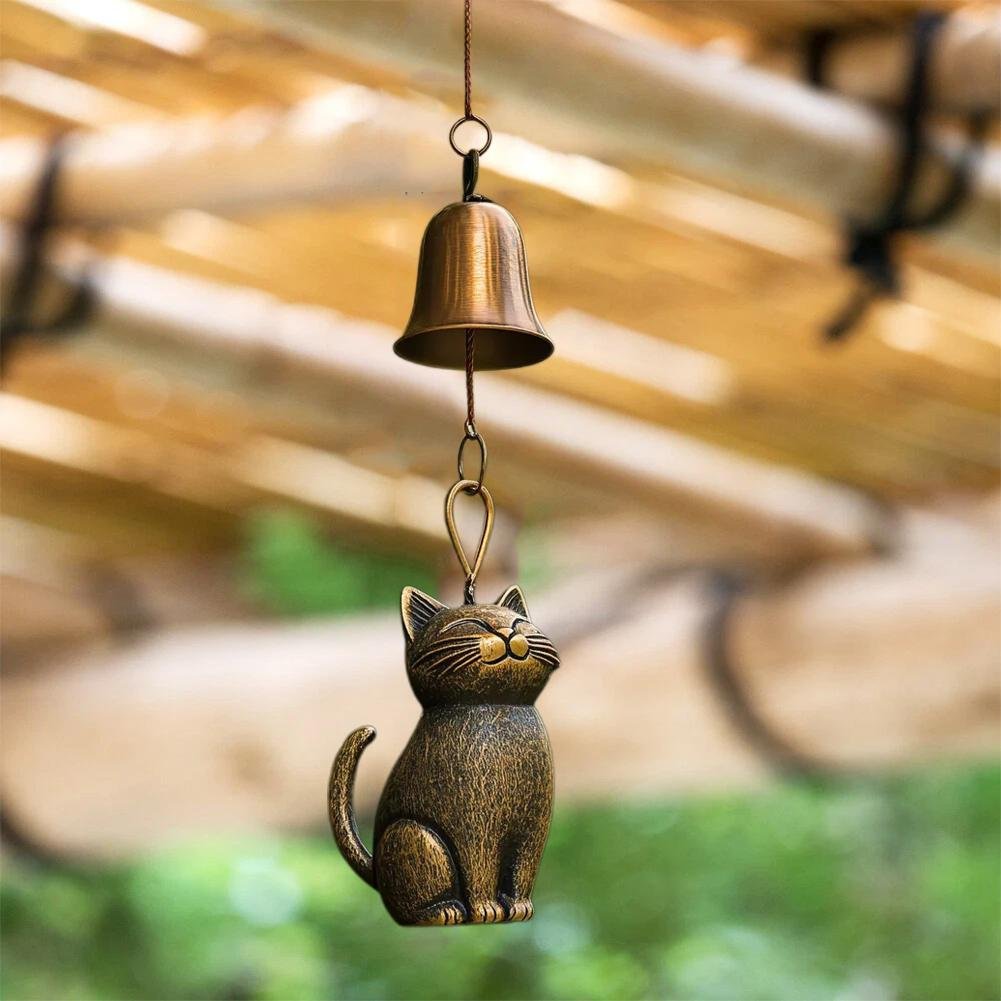 ⏳Actuele aanbieding: 60% korting🐱Handgemaakte retro kattenwiegklo