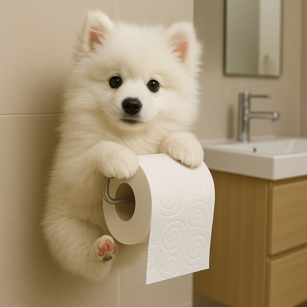 ⏳Beperkte tijd 60% korting⏳🧻Zachte papierhouder voor pupp🐕