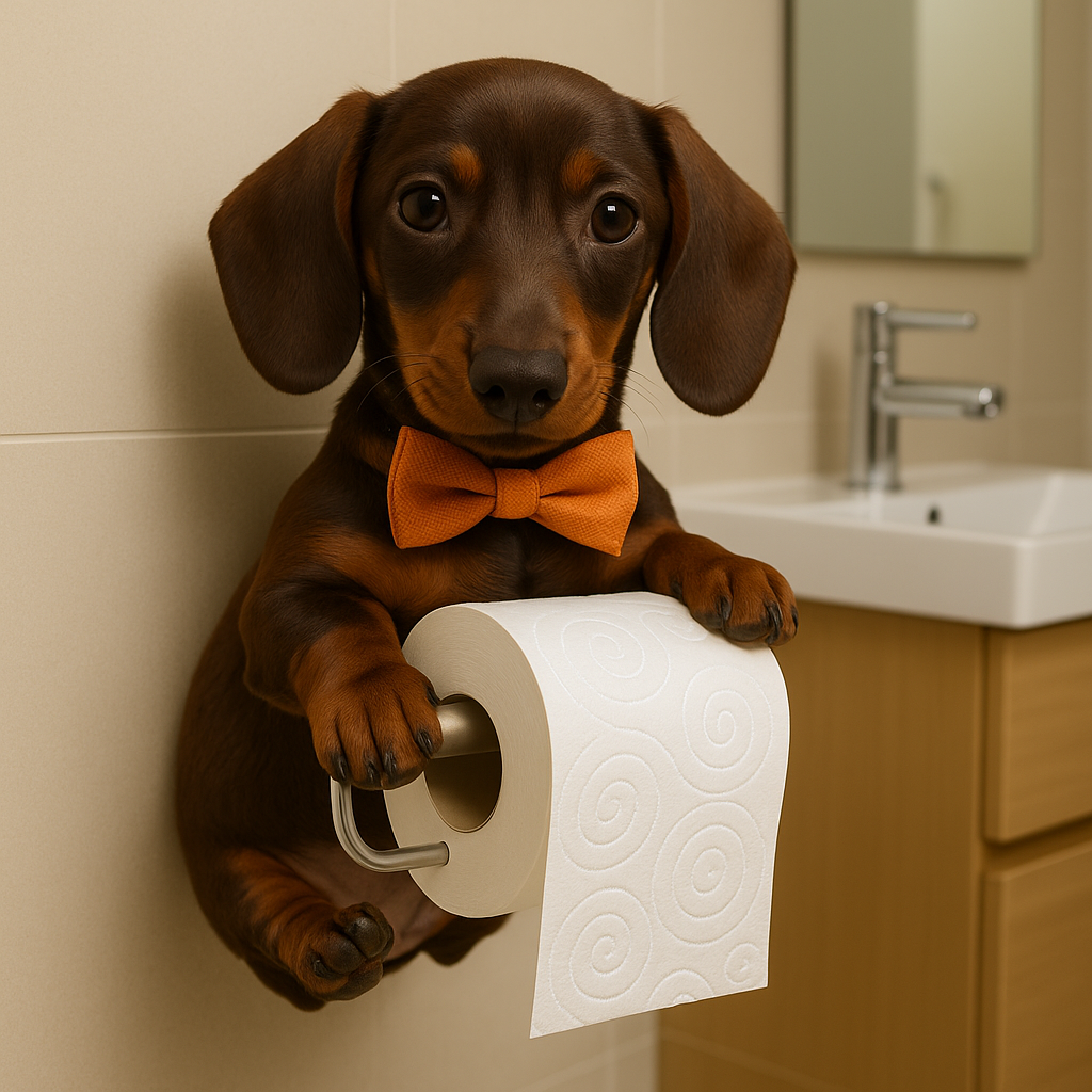 ⏳Beperkte tijd 60% korting⏳🧻Zachte papierhouder voor pupp🐕
