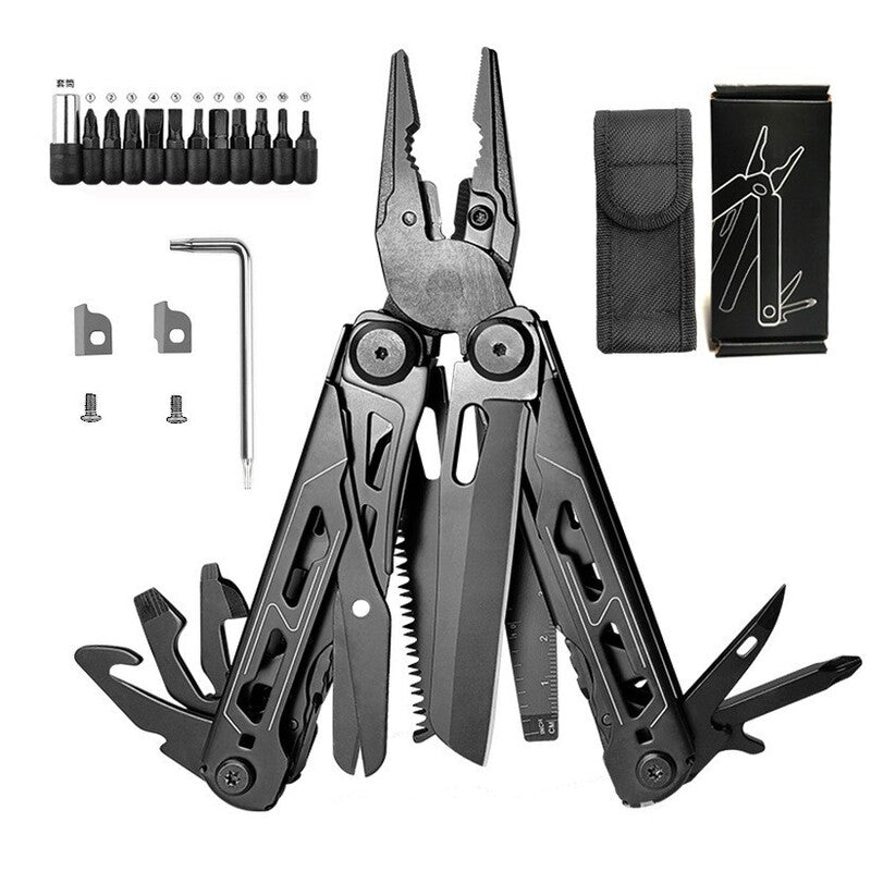 🛠️ Opvouwbare draagbare multitool‑tang | Met handig etui, nu 50% korting