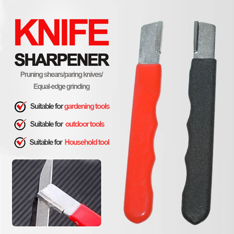 🔪Draagbare slijpsteen voor buitengebruik met dubbele functie