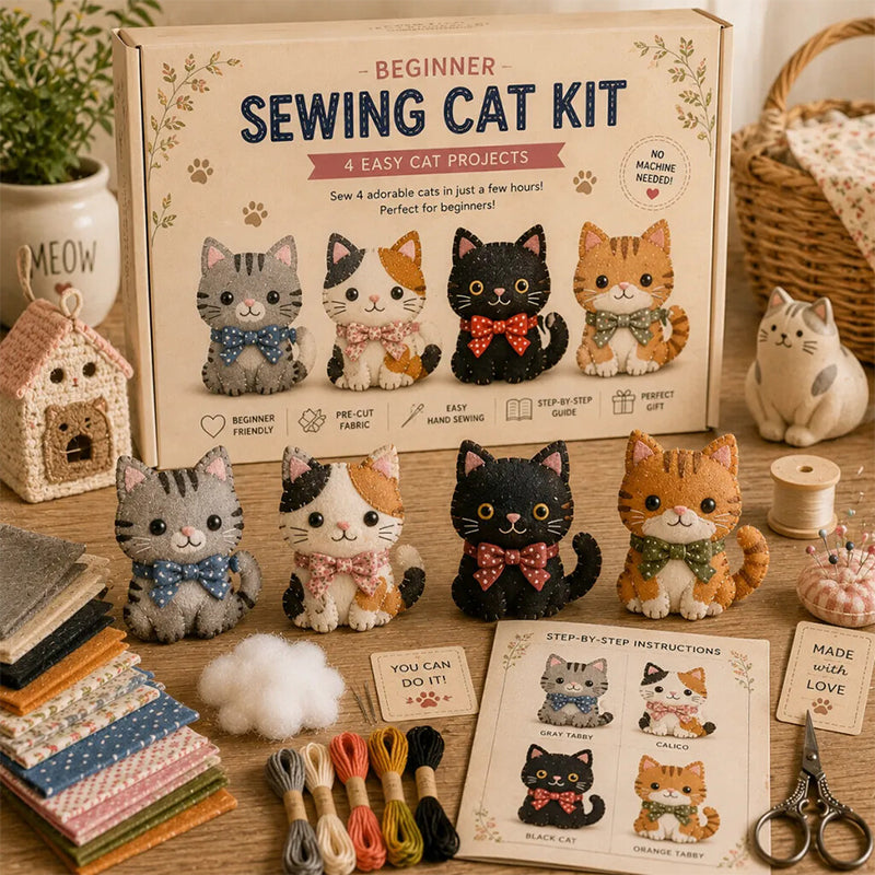 Ontspan en naai je eigen zakvriendje! 🧵✨🧸