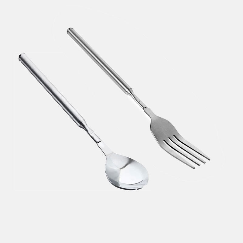 🌟Draagbare telescopische bestekset | Jouw maatje voor buiten koken