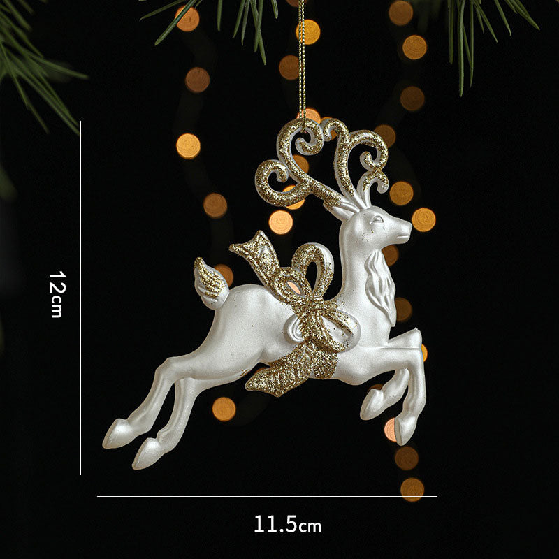 🎄🎁Kerstmis goudpoeder decoratieve ornamenten🏠