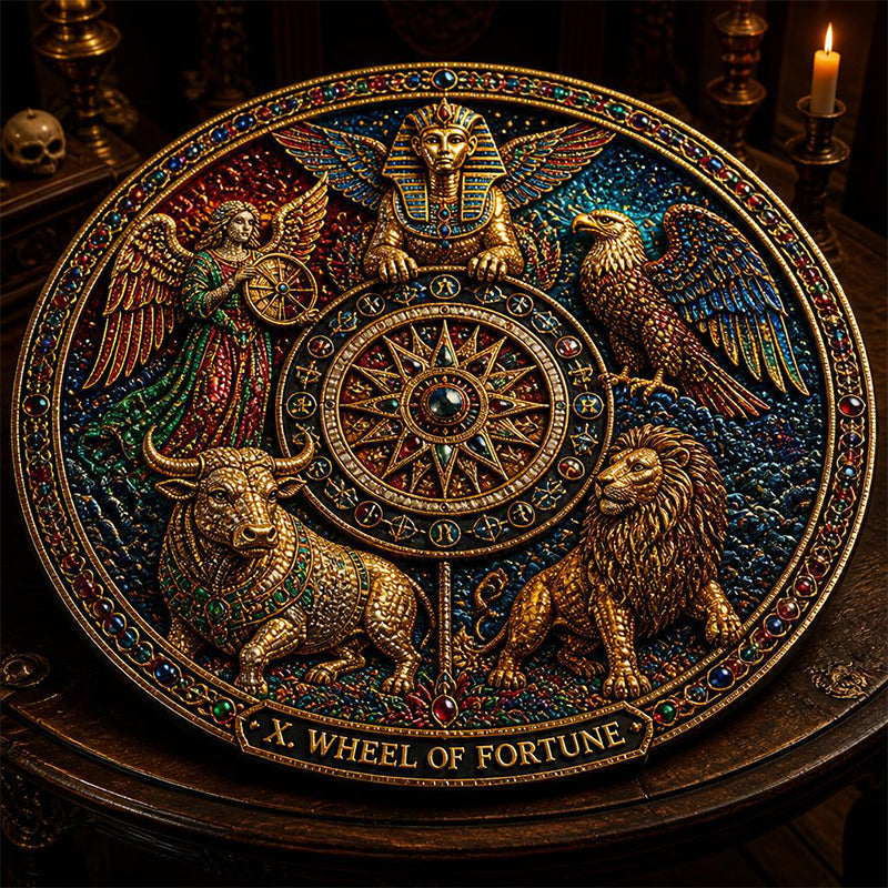 🧘‍♀️ Vind Jouw Heilige Licht: Grote Arcana Tarot Diamantkunst 🌘