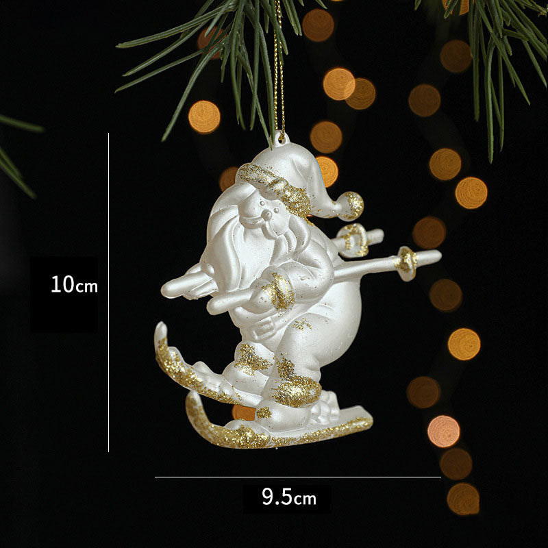 🎄🎁Kerstmis goudpoeder decoratieve ornamenten🏠