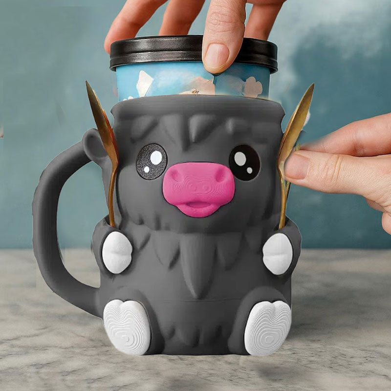🐮 Schattige koeienkoelhouder — ‘Perfect voor het bewaren van suikerklontjes of andere drankaccessoires’ ❄️