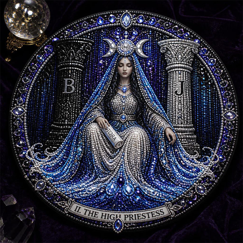 🧘‍♀️ Vind Jouw Heilige Licht: Grote Arcana Tarot Diamantkunst 🌘