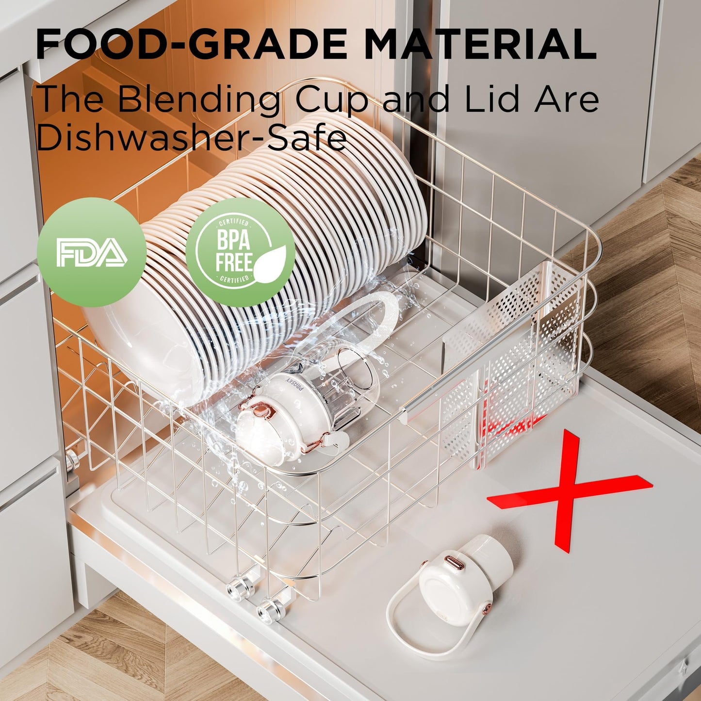 Draagbare sapcentrifuge met kleine beker