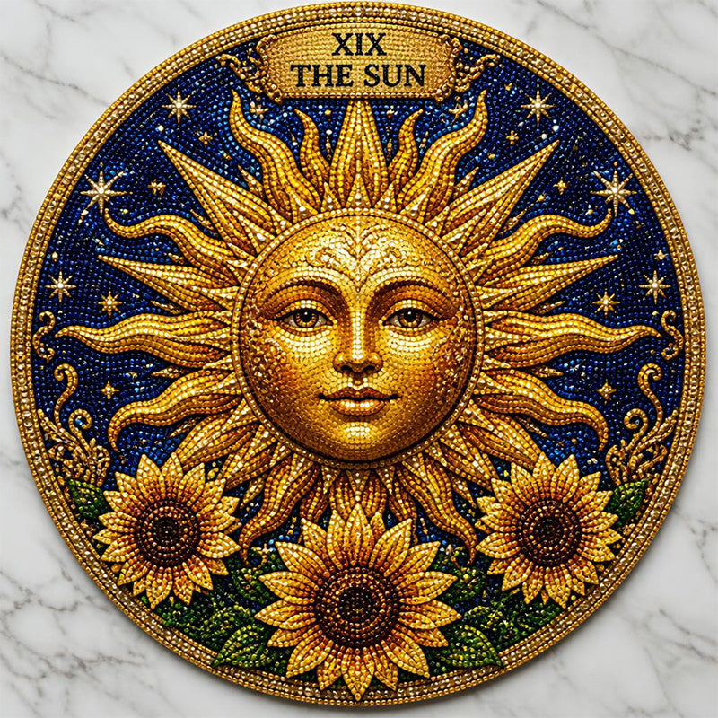 🧘‍♀️ Vind Jouw Heilige Licht: Grote Arcana Tarot Diamantkunst 🌘