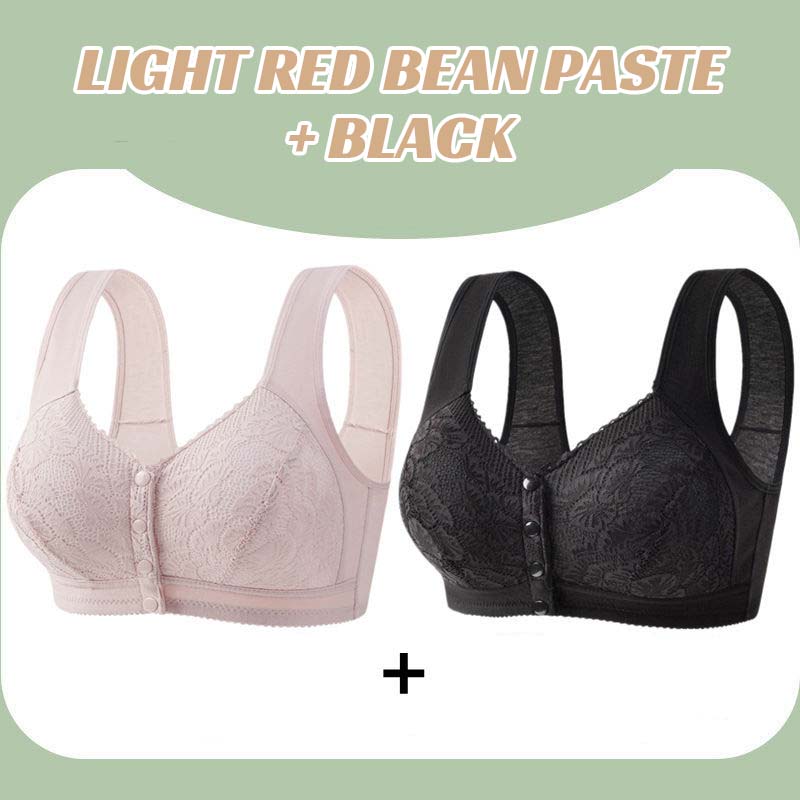 ⌛Aanbiedingen van deze week💖Ademende bh met kantsluiting aan de voorkan☁️