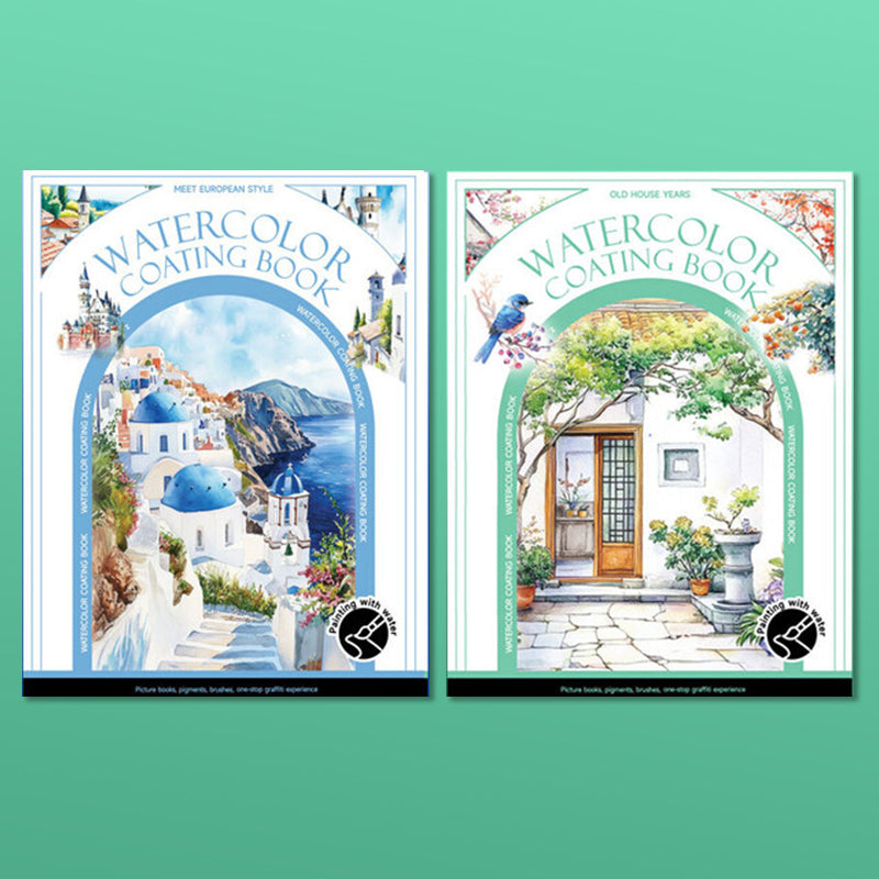 🔥Het populairste schilderij van deze maand | Draagbaar aquarel schetsboek