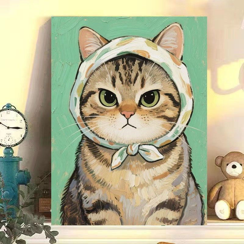 🎨 DIY Schilderen op Nummer – Ingelijste decoratiekunst | Inclusief gratis penselen en verf 🖌️
