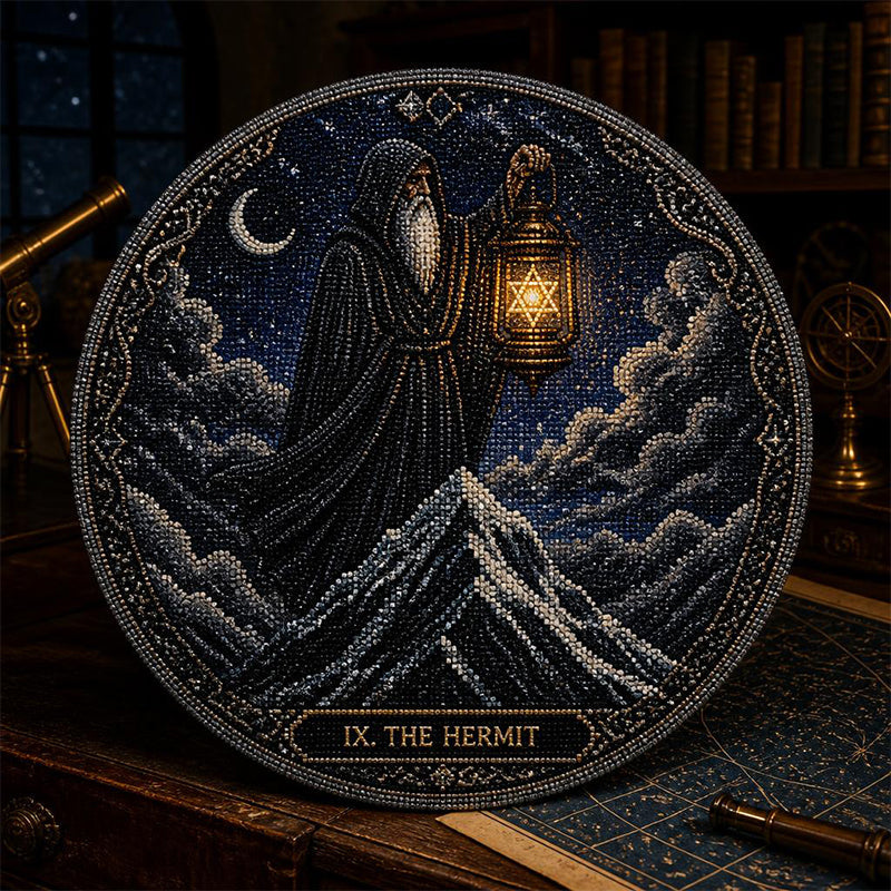 🧘‍♀️ Vind Jouw Heilige Licht: Grote Arcana Tarot Diamantkunst 🌘