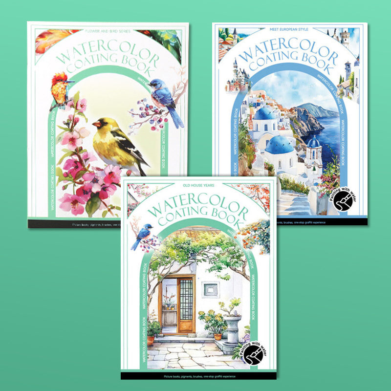 🔥Het populairste schilderij van deze maand | Draagbaar aquarel schetsboek