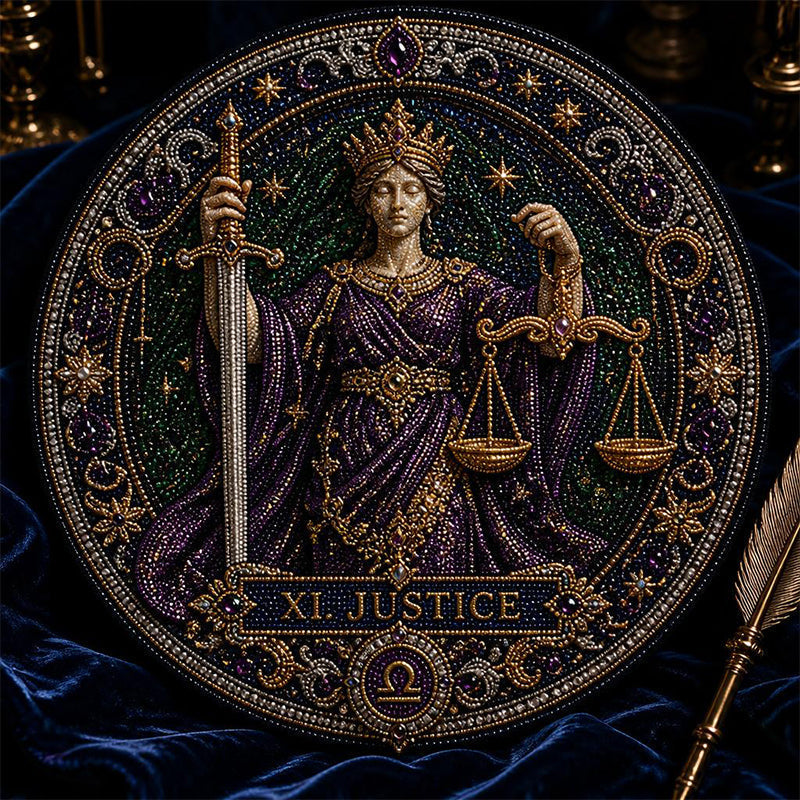 🧘‍♀️ Vind Jouw Heilige Licht: Grote Arcana Tarot Diamantkunst 🌘