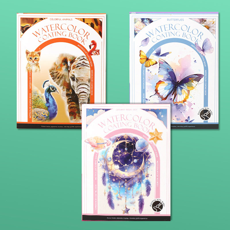 🔥Het populairste schilderij van deze maand | Draagbaar aquarel schetsboek