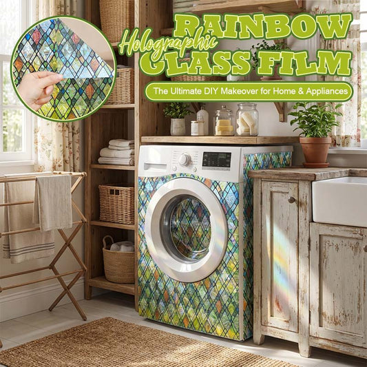 ✨Bestseller van 2026 | 🌈Rainbow Window Film: De ultieme doe-het-zelf-oplossing voor het renoveren van huis en apparaten. ✨