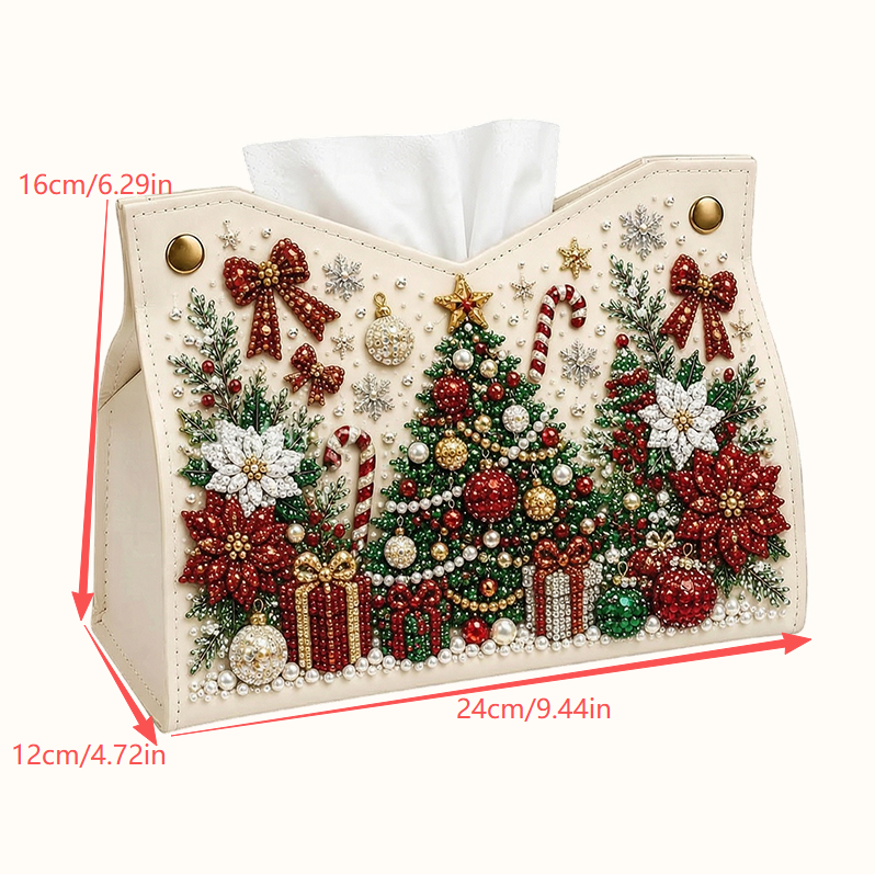 🎄 Kerst DIY Diamond Painting Tissue Box