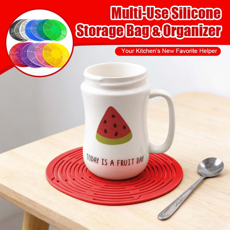 🔥 Multifunctionele siliconen opbergtas en organizer 🛒 ❤️
