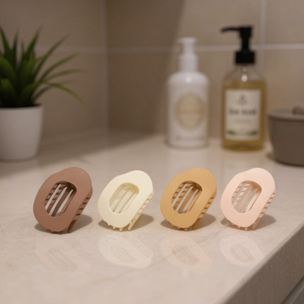 💖2026 Haarclip | Bestseller💖✨Ovale haarclips (verpakking van 4)