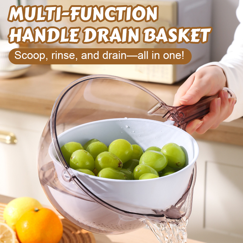 🧺Multifunctionele handgreep Afvoerkor