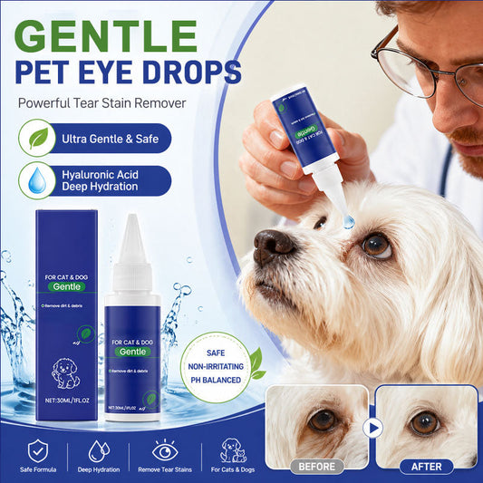 🐾 Verzorgende Oogdruppels voor Honden & Katten 💧