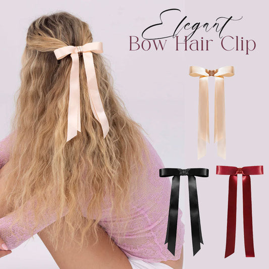 🔥 Laatste dag! 49% korting – Elegante magnetische haarclip met strik ✨