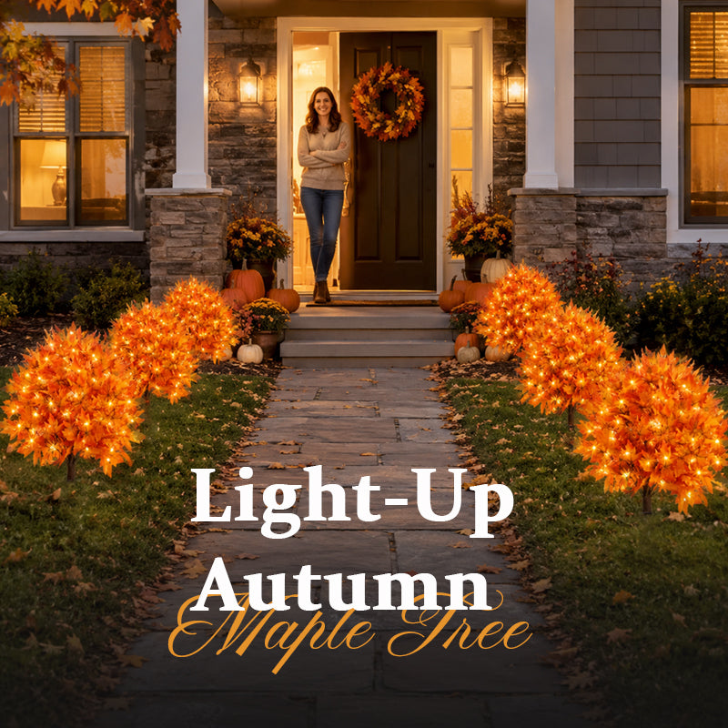 Maak van Jouw Huis een Warm Herfstparadijs 🍂✨ | Luxe LED-Esdoornboom