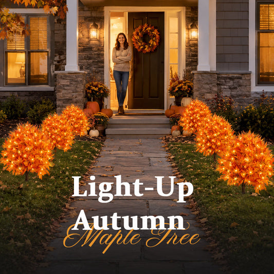 Maak van Jouw Huis een Warm Herfstparadijs 🍂✨ | Luxe LED-Esdoornboom