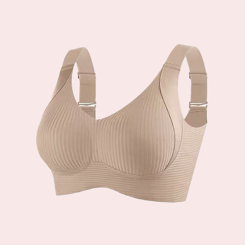 🎁Voorjaars Hot Sale 49% UIT - Geribbelde Push Up Verstelbare Draadloze BH voor Vrouwen