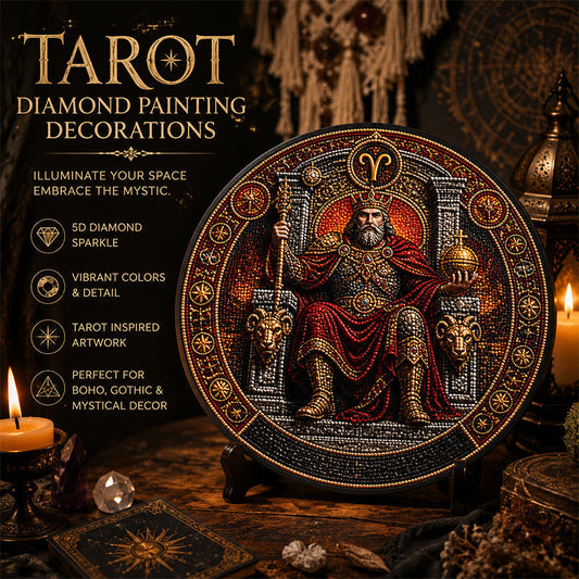 🧘‍♀️ Vind Jouw Heilige Licht: Grote Arcana Tarot Diamantkunst 🌘