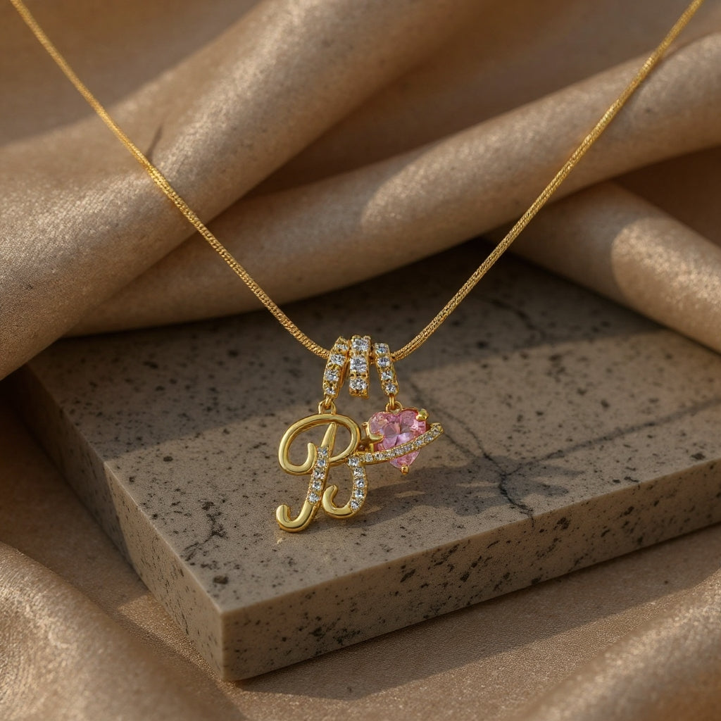 💖Onbeperkte 50% korting✨Drielaagse letter A-Z hanger ketting🎀