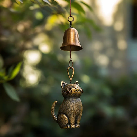⏳Actuele aanbieding: 60% korting🐱Handgemaakte retro kattenwiegklo