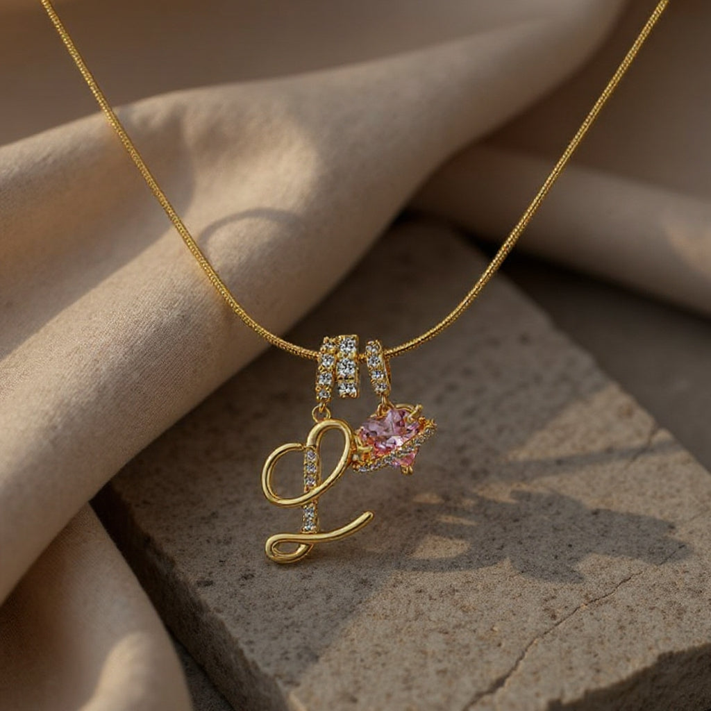 💖Onbeperkte 50% korting✨Drielaagse letter A-Z hanger ketting🎀