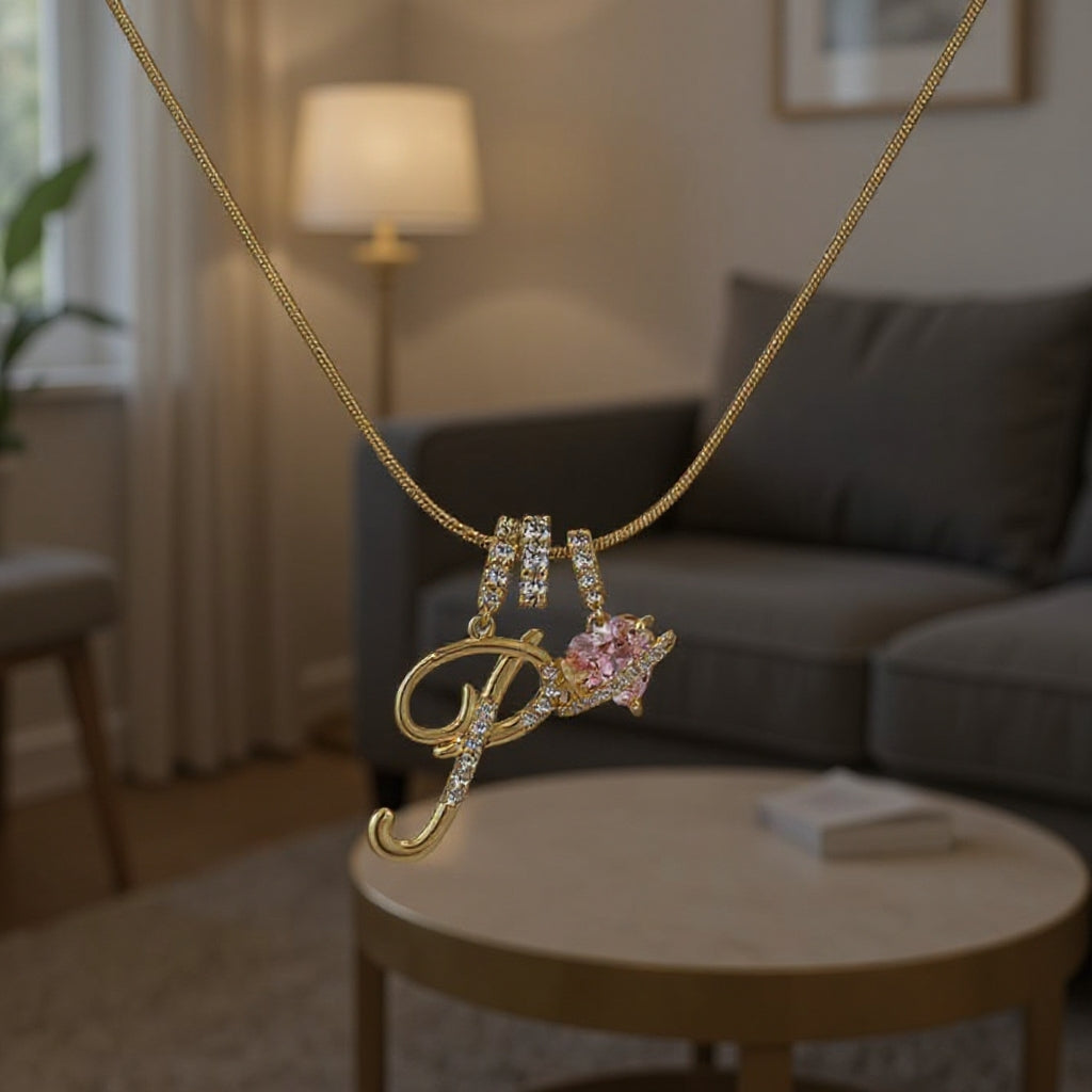 💖Onbeperkte 50% korting✨Drielaagse letter A-Z hanger ketting🎀