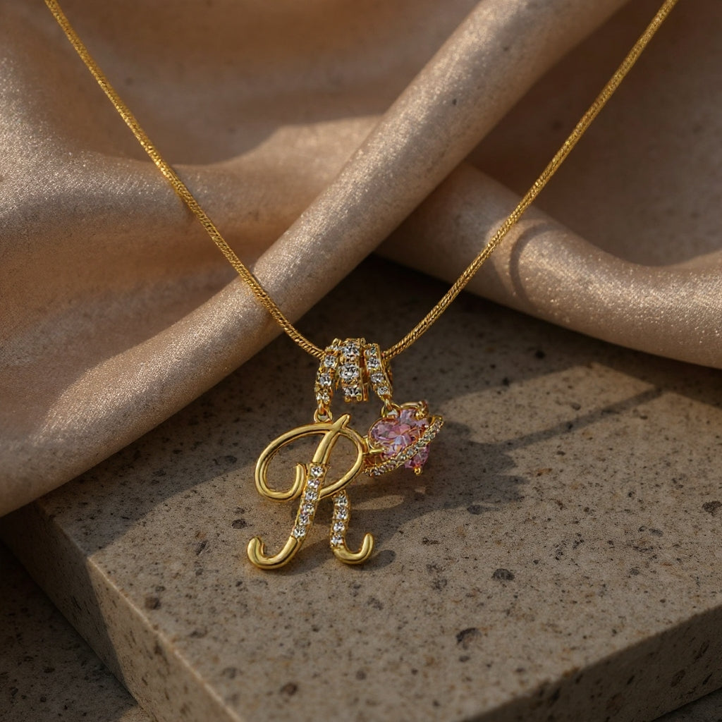 💖Onbeperkte 50% korting✨Drielaagse letter A-Z hanger ketting🎀