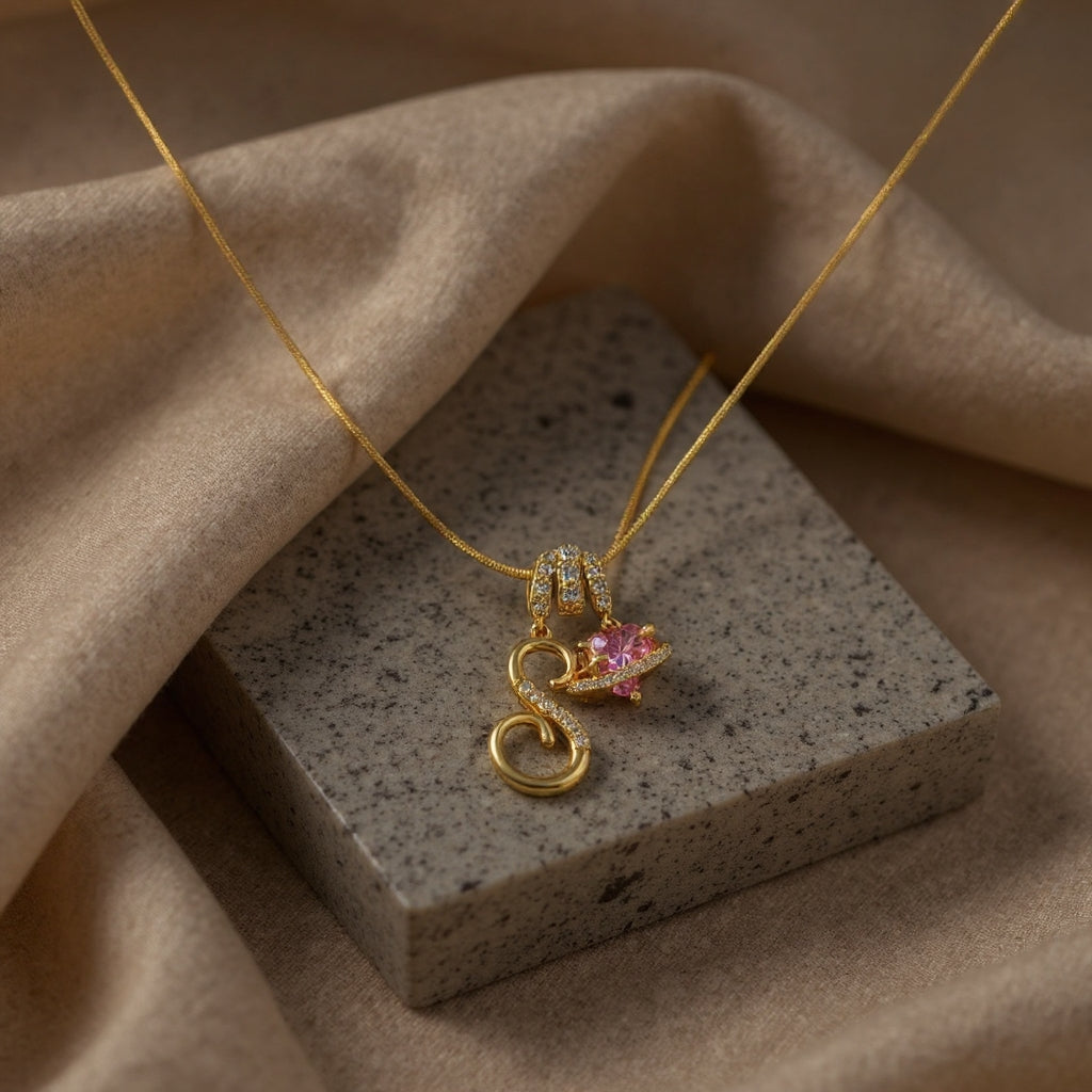 💖Onbeperkte 50% korting✨Drielaagse letter A-Z hanger ketting🎀
