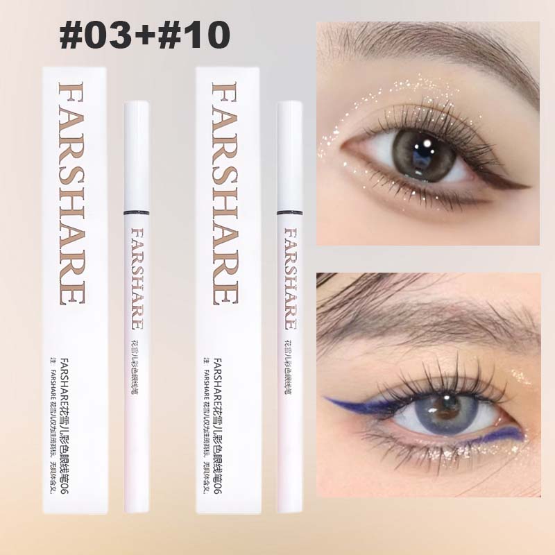 🔥Koop 1, krijg 1 gratis🌈Gekleurde eyelinerpen – Ultrafijne punt voor levendige, langdurige ooglooks