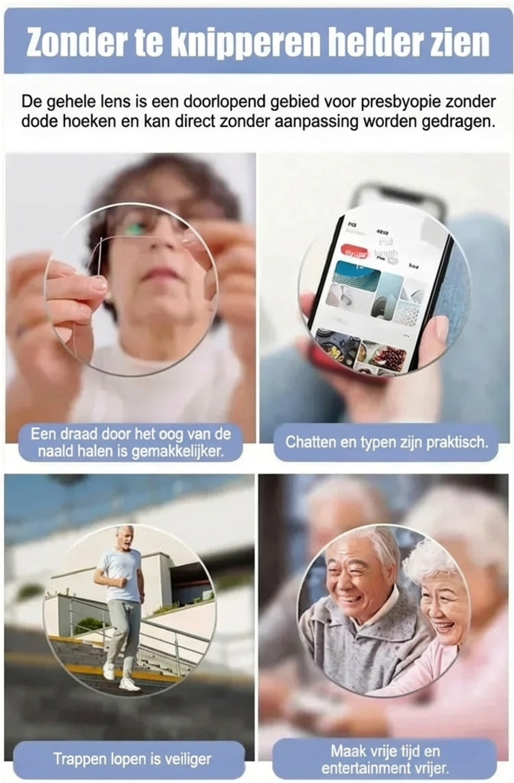Auto-Zoom HD-Leesbril