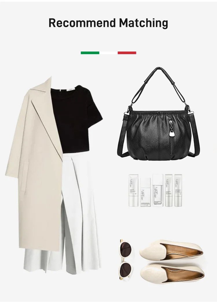 ⏳Tijdelijke aanbieding⏰ Geplooide leren bucket bag – Zacht materiaal, verstelbare schouderband en chique casual stijl ✨
