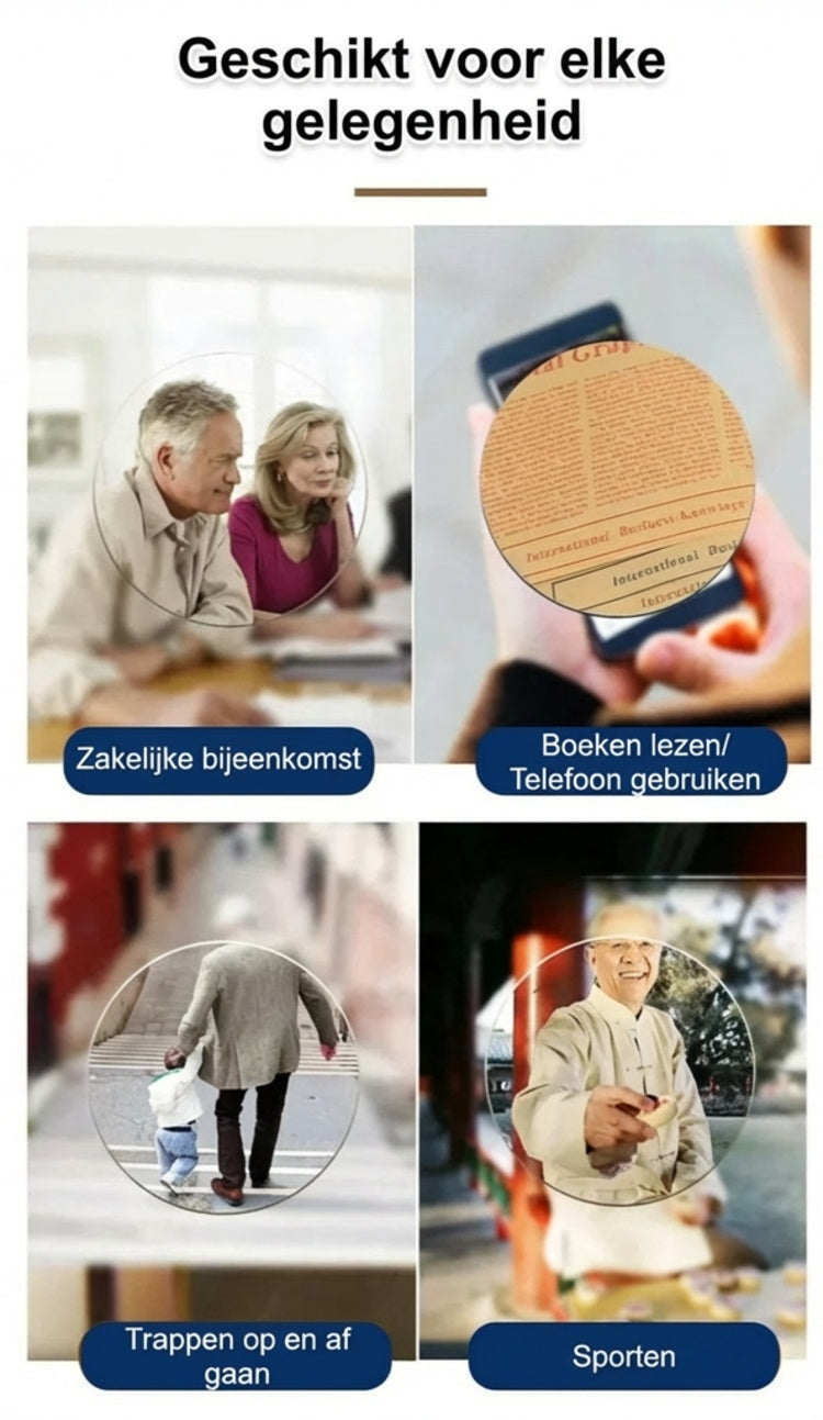 Auto-Zoom HD-Leesbril